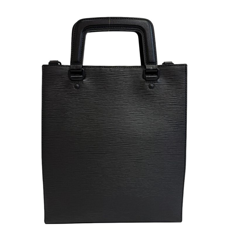 Louis Vuitton 2-Way Shoulder Bag Sac Plafold Epi Black