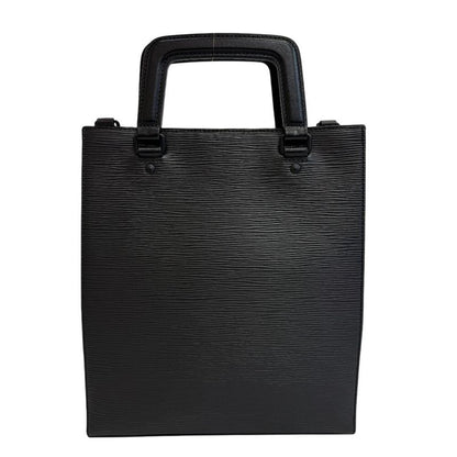 Louis Vuitton 2-Way Shoulder Bag Sac Plafold Epi Black