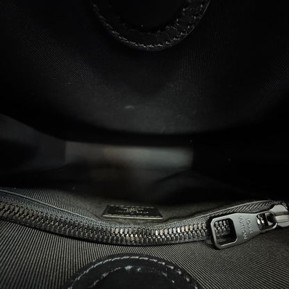 Louis Vuitton 2-Way Shoulder Bag Sac Plafold Epi Black