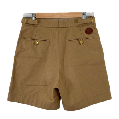 Gucci Tuck Shorts Logo Spring Summer SS Cotton Brown 44 — view 2