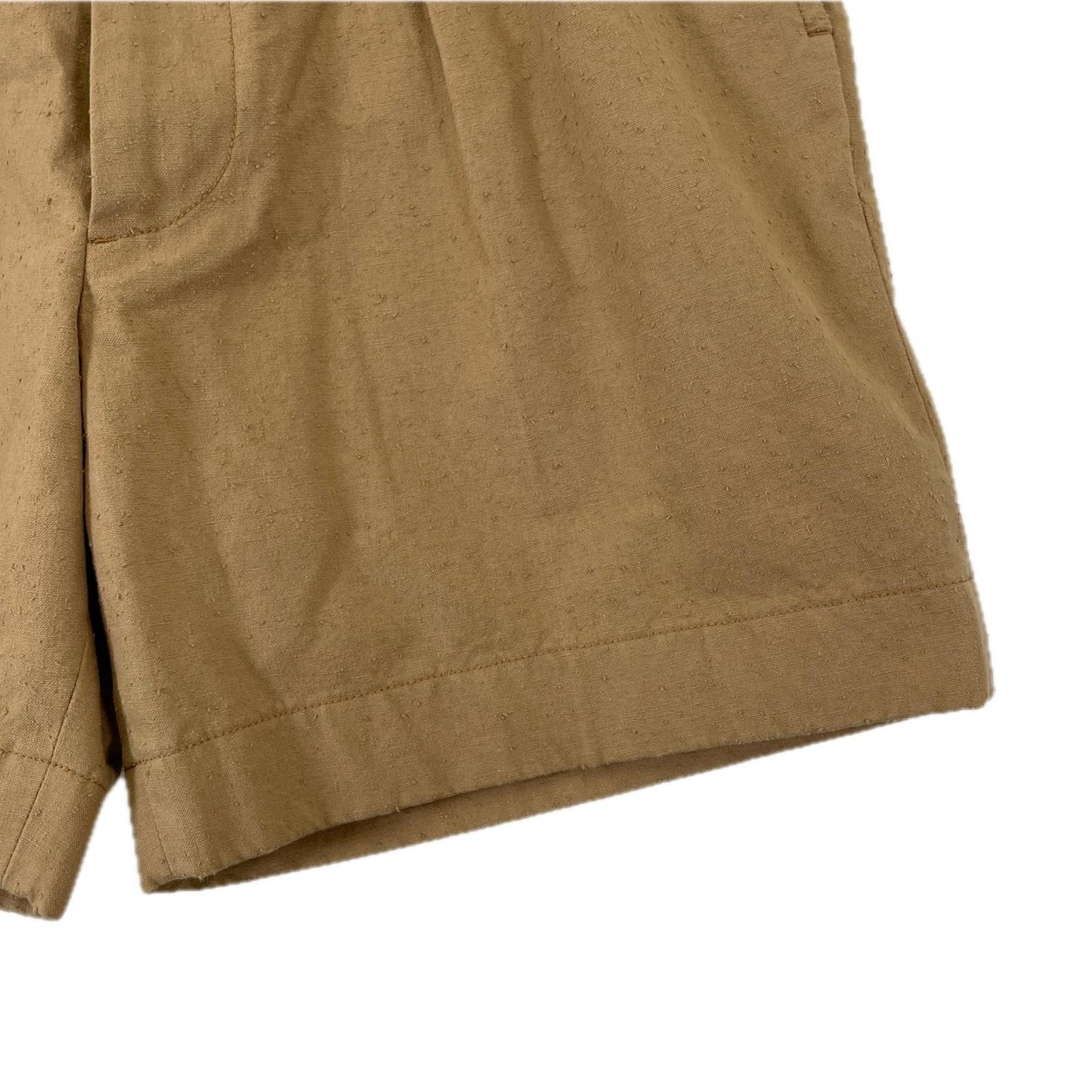 Gucci Tuck Shorts Logo Spring Summer SS Cotton Brown 44 — view 4