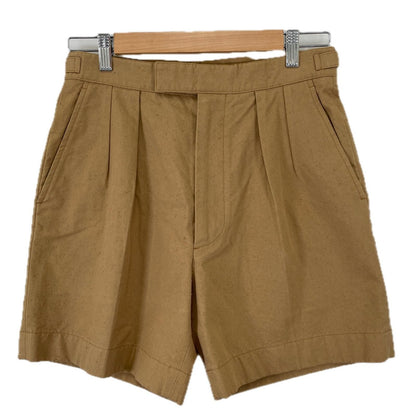 Gucci Tuck Shorts Logo Spring Summer SS Cotton Brown 44