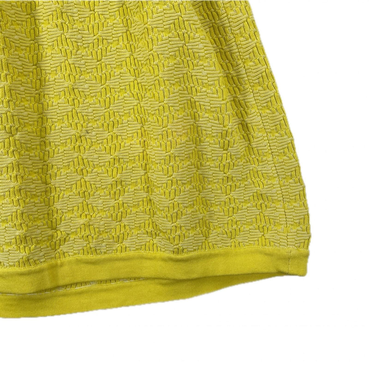 Chanel Flare Skirt SS Cotton Yellow 36 — view 4