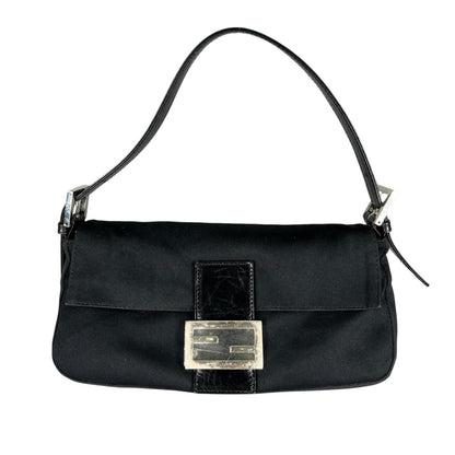 Fendi Handbag Jersey Black