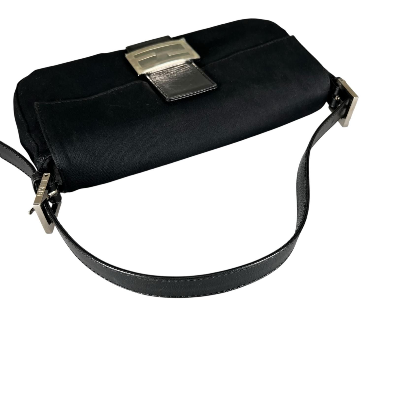 Fendi Handbag Jersey Black — view 5