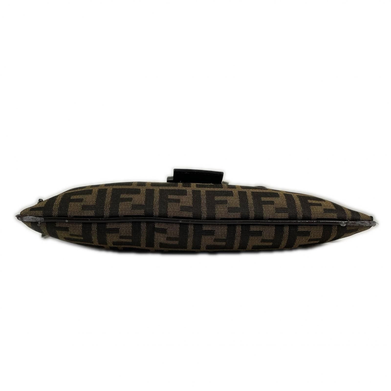 Fendi Zucca Mamma Baguette Shoulder Bag Canvas Brown — view 4