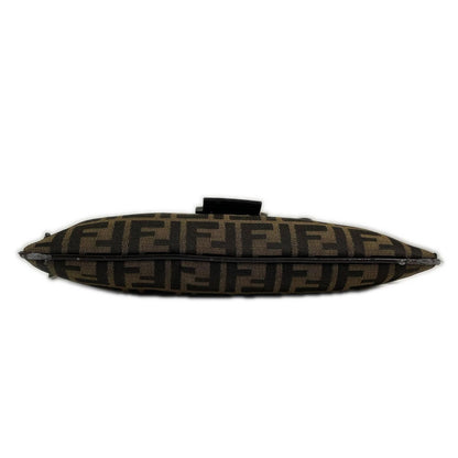Fendi Zucca Mamma Baguette Shoulder Bag Canvas Brown — view 4