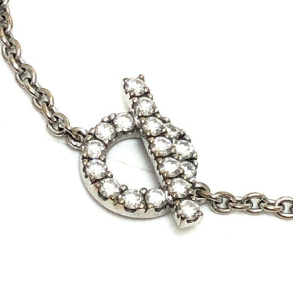 Hermes Bracelet Finesse 18k White Gold Silver