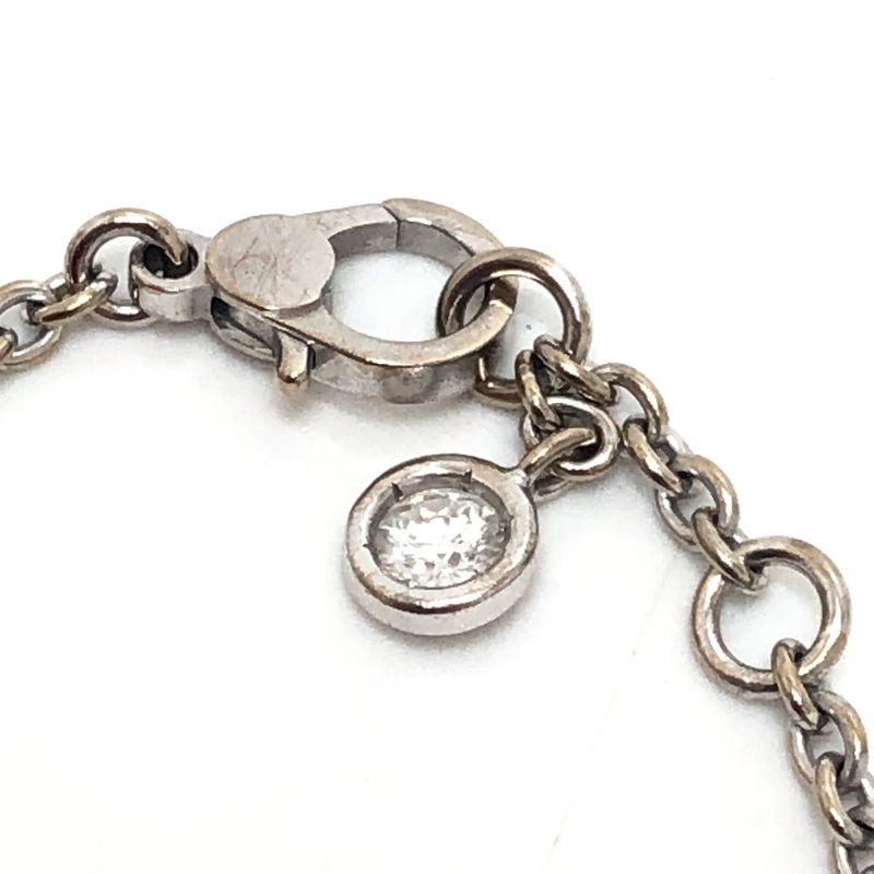 Hermes Bracelet Finesse 18k White Gold Silver
