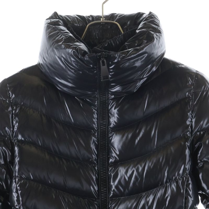 Moncler Mirielon Nylon Down Jacket Zip Up Coat Black