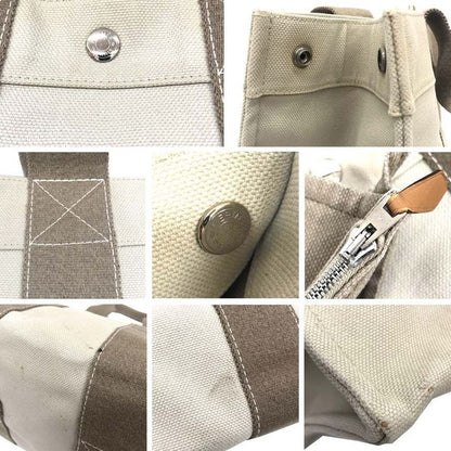 Hermes Bora PM Tote Cotton Canvas Beige