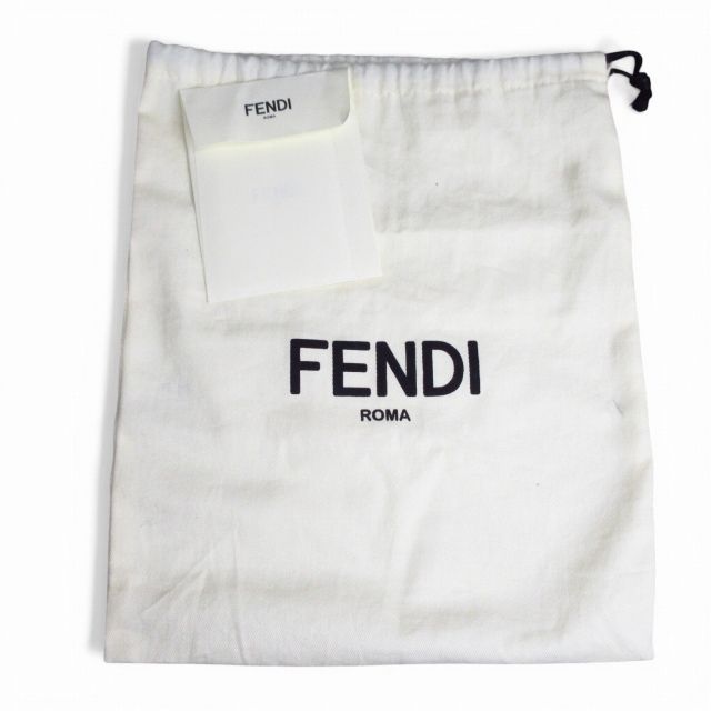 Fendi Visible Mini Shoulder Bag 2-Way Beige