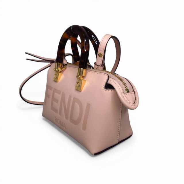 Fendi Visible Mini Shoulder Bag 2-Way Beige