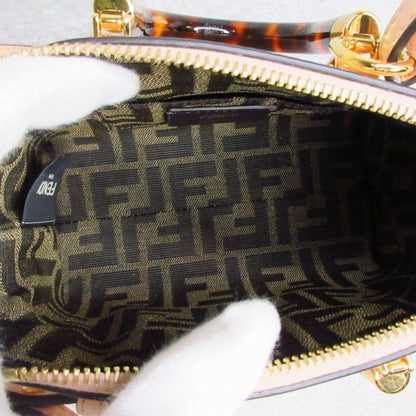 Fendi Visible Mini Shoulder Bag 2-Way Beige