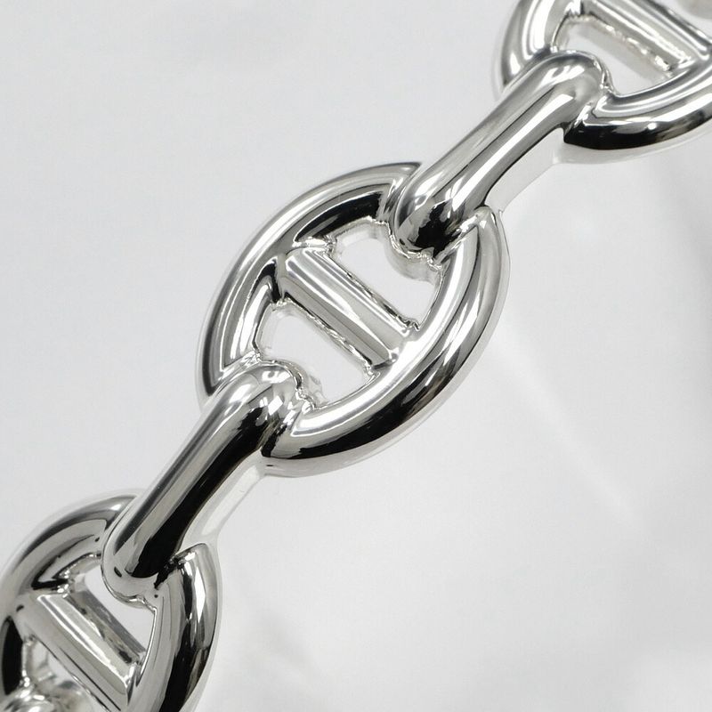 Hermes Bangle Chaine D'ancre Enchainee ST Silver Bracelet