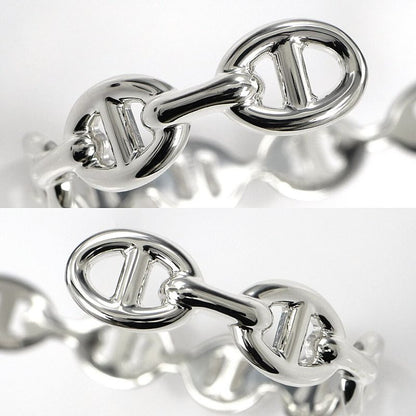 Hermes Bangle Chaine D'ancre Enchainee ST Silver Bracelet