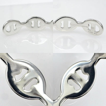 Hermes Bangle Chaine D'ancre Enchainee ST Silver Bracelet