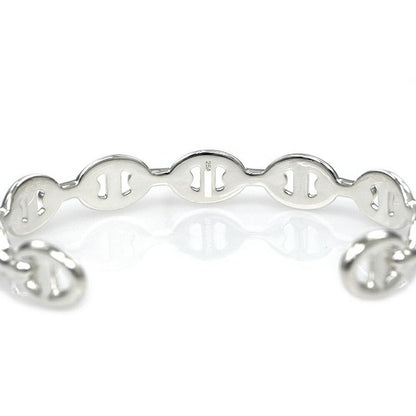 Hermes Bangle Chaine D'ancre Enchainee ST Silver Bracelet