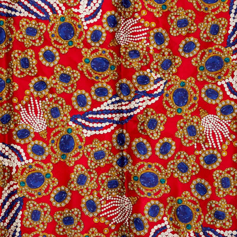 Chanel Gem Pattern Red