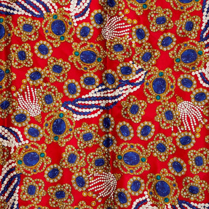 Chanel Gem Pattern Red