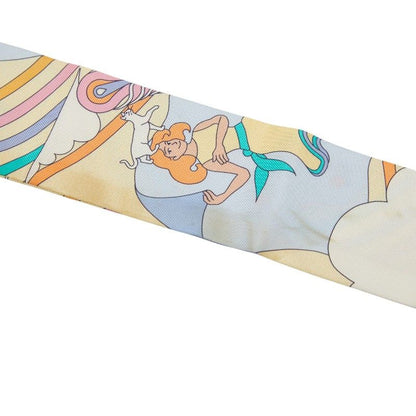 Hermes Twilly Carres Volants Flying Carre White