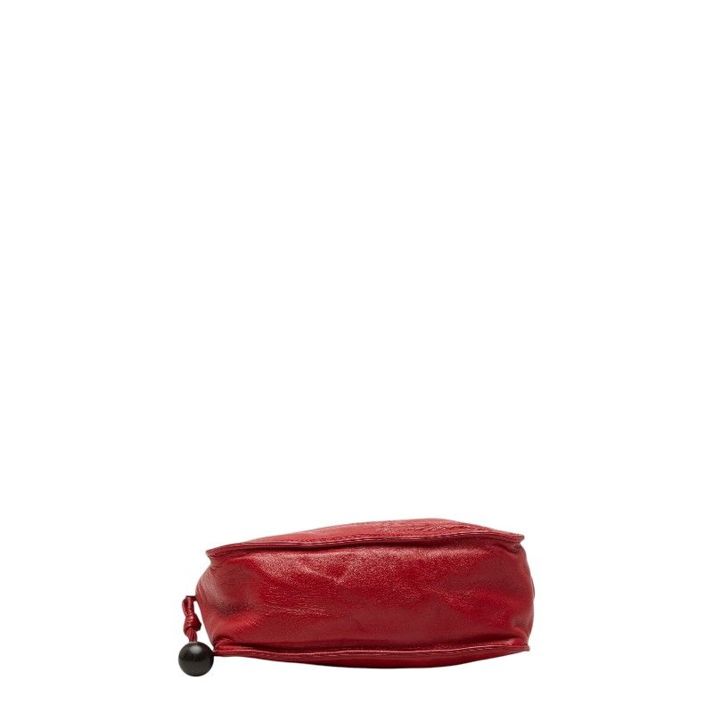 Loewe Anagram Red Leather Bag