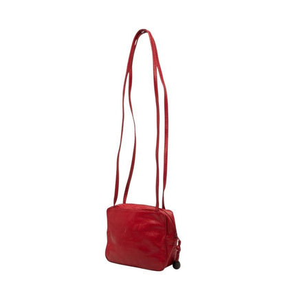 Loewe Anagram Red Leather Bag