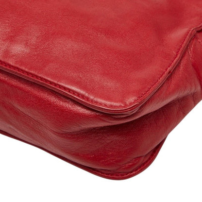 Loewe Anagram Red Leather Bag