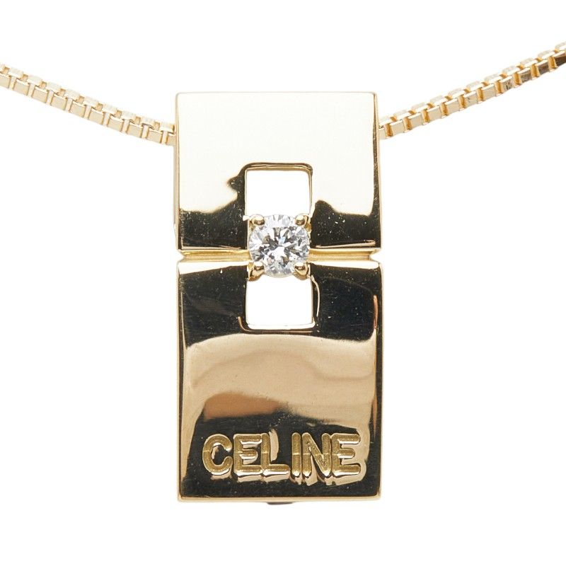 Celine Pendant Necklace 18k Yellow Gold