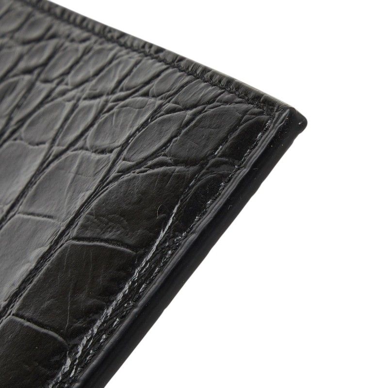 Versace Medusa Bigi Croco Clutch