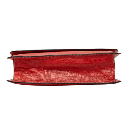 Loewe Barcelona 2-Way Shoulder Bag Red Leather