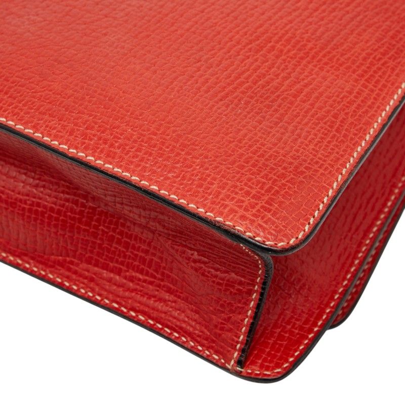 Loewe Barcelona 2-Way Shoulder Bag Red Leather