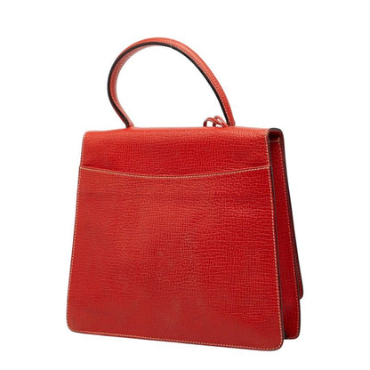Loewe Barcelona 2-Way Shoulder Bag Red Leather