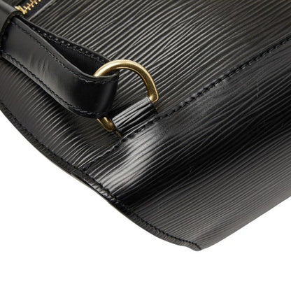 Louis Vuitton Epi Mabillon Backpack Noir Black Leather
