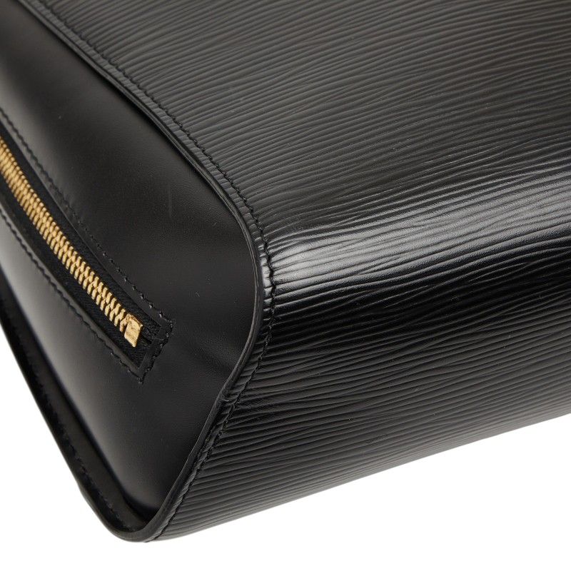 Louis Vuitton Epi Mabillon Backpack Noir Black Leather