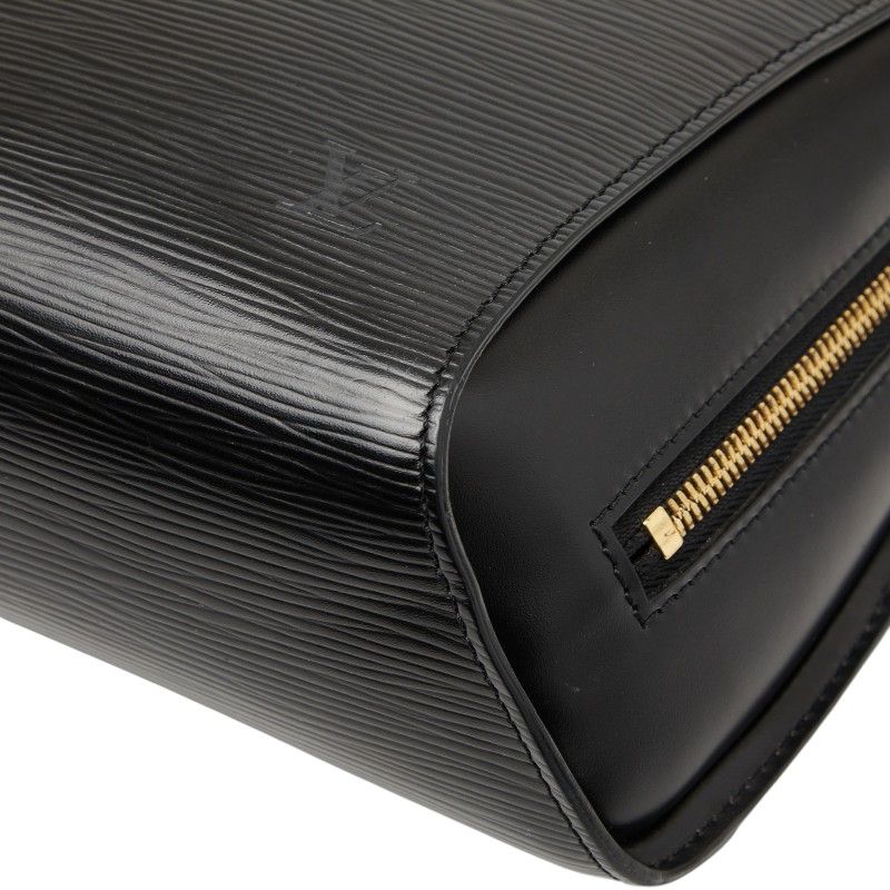 Louis Vuitton Epi Mabillon Backpack Noir Black Leather