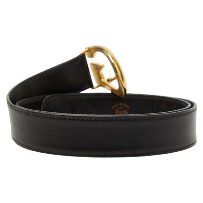 Gucci Vintage Belt 30 Black Leather