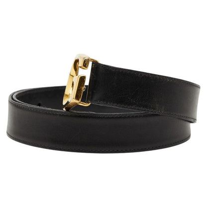 Gucci Vintage Belt 30 Black Leather