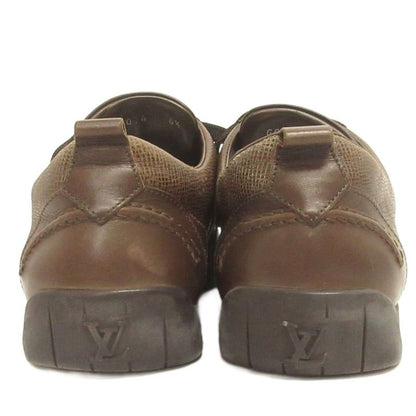 Louis Vuitton Sneakers Shoes Leather GO 6.5 Brown