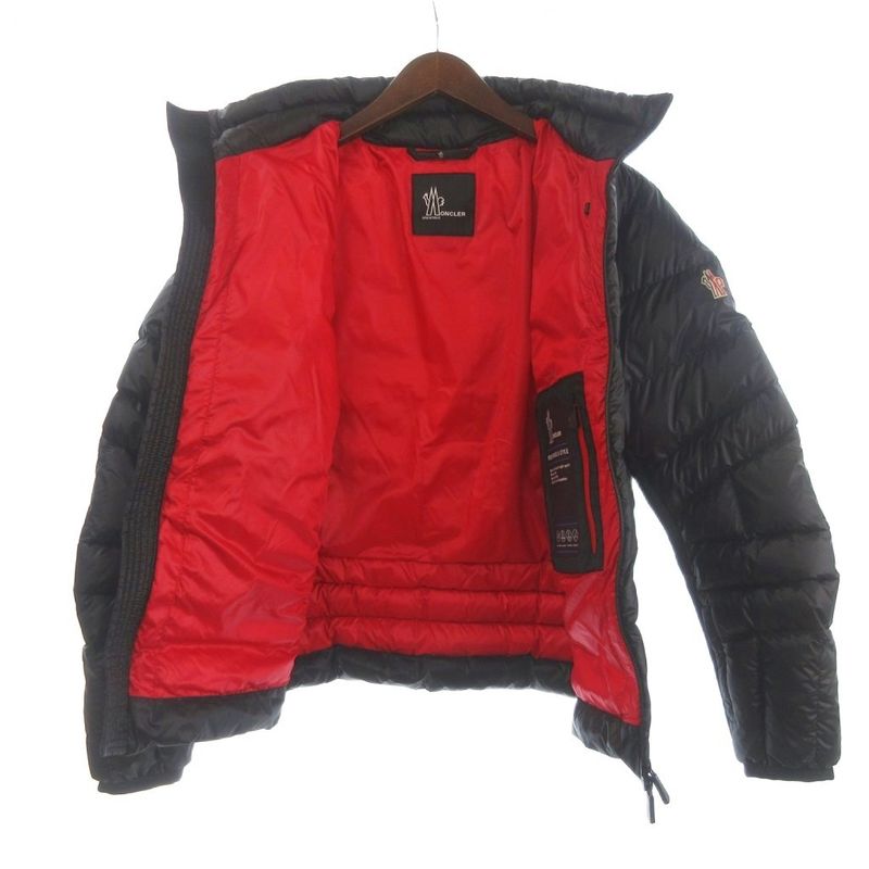 Moncler Grenoble Canmore Giubbotto Down Jacket Zip Up 1 Black