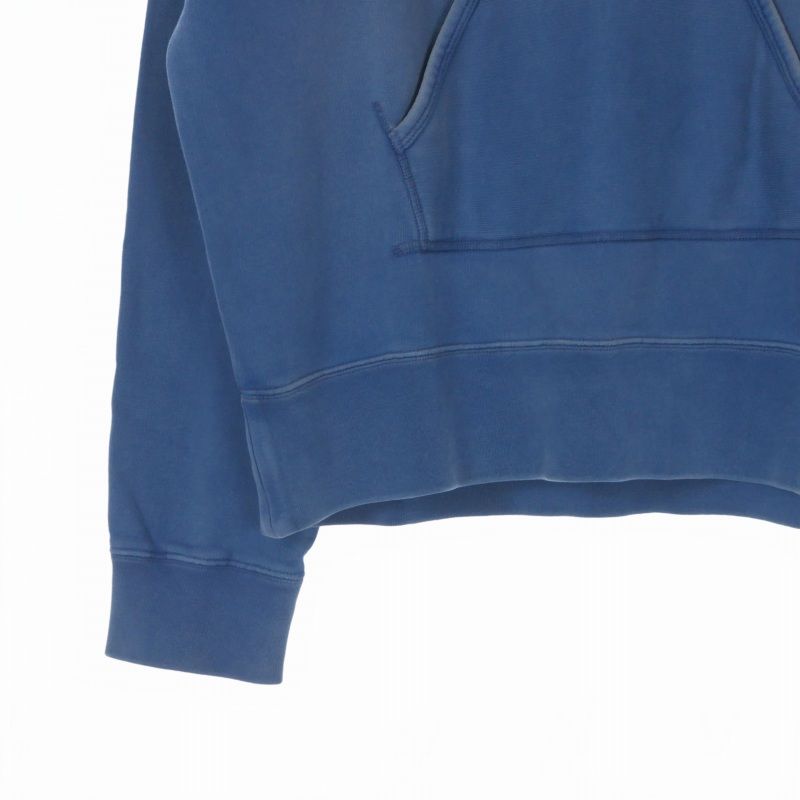 Loewe Hoodie Washed Long Sleeve M Indigo