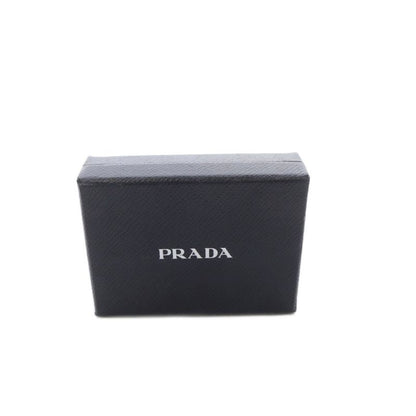 Prada Key Case Leather Ring with Pink