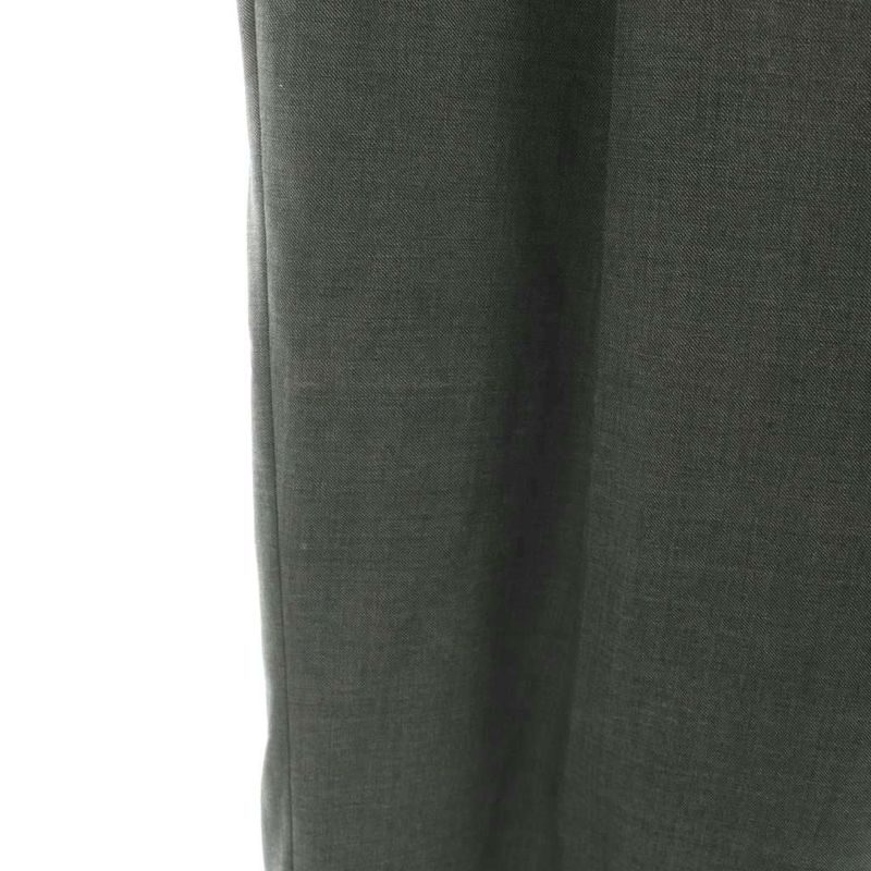 Miu Miu Waist Logo Virgin Louis e Pants Straight 36 Gray