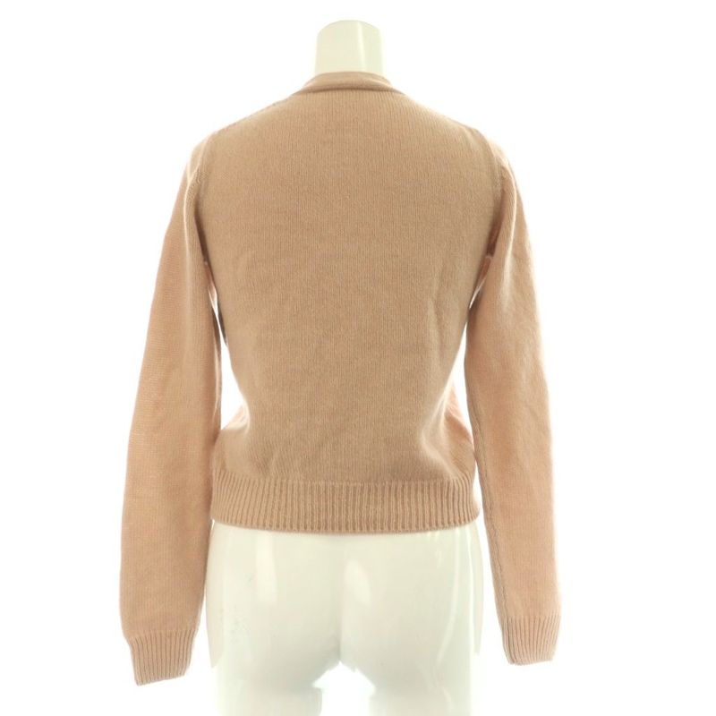 Dior Tribales Cashmere Cardigan Knit Long Sleeve 34 Pink