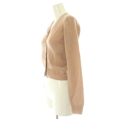 Dior Tribales Cashmere Cardigan Knit Long Sleeve 34 Pink