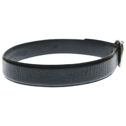 Chrome Hearts Blt Gunslinger Buckle Leather Belt Silver
