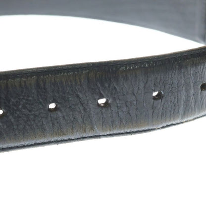 Chrome Hearts Blt Gunslinger Buckle Leather Belt Silver