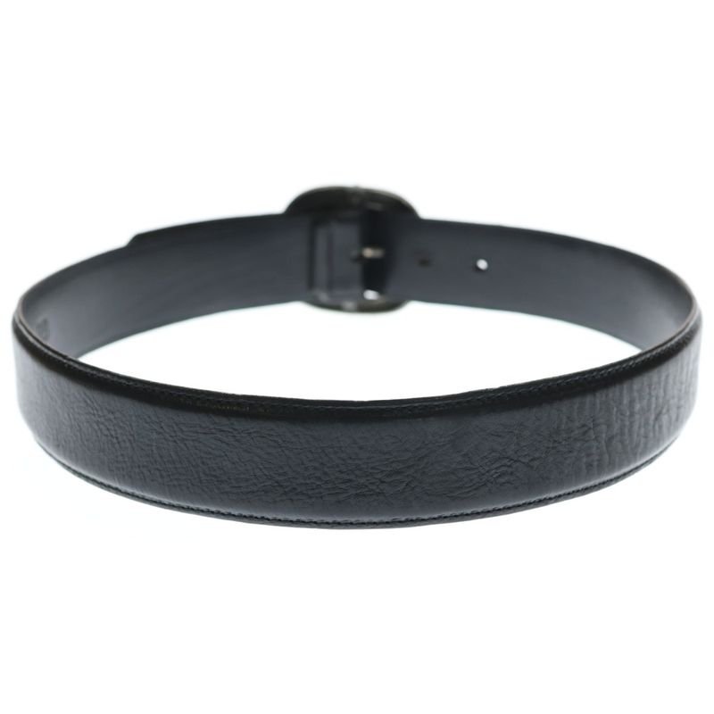 Chrome Hearts Blt Gunslinger Buckle Leather Belt Silver