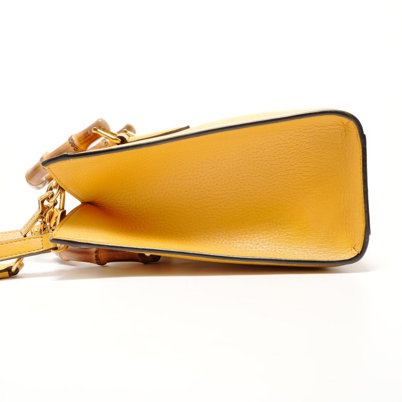 Gucci Handbag Diana Small Bamboo 3way