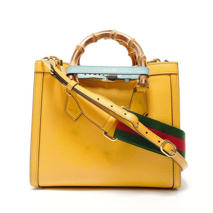 Gucci Handbag Diana Small Bamboo 3way